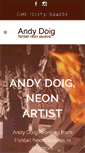 Mobile Screenshot of andydoig.com